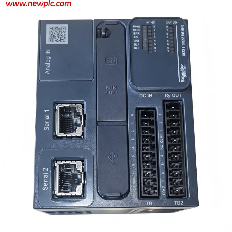 Schneider TM221M16R Compact Logic Controller / PLC Schneider TM221M16R Compact Logic Controller / PLC