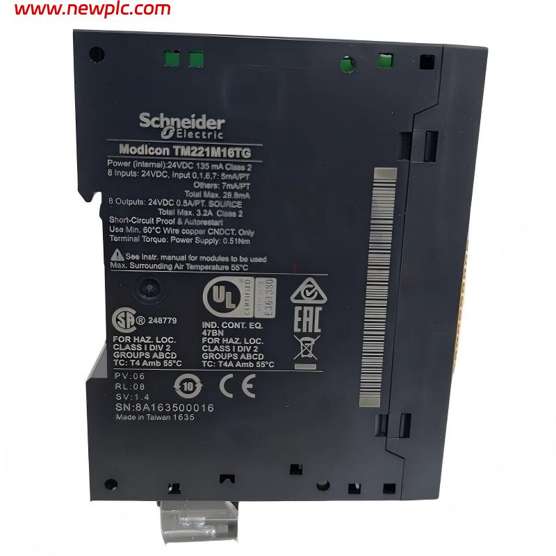 Schneider TM221M16TG Compact Logic Controller / PLC Schneider TM221M16TG Compact Logic Controller / PLC