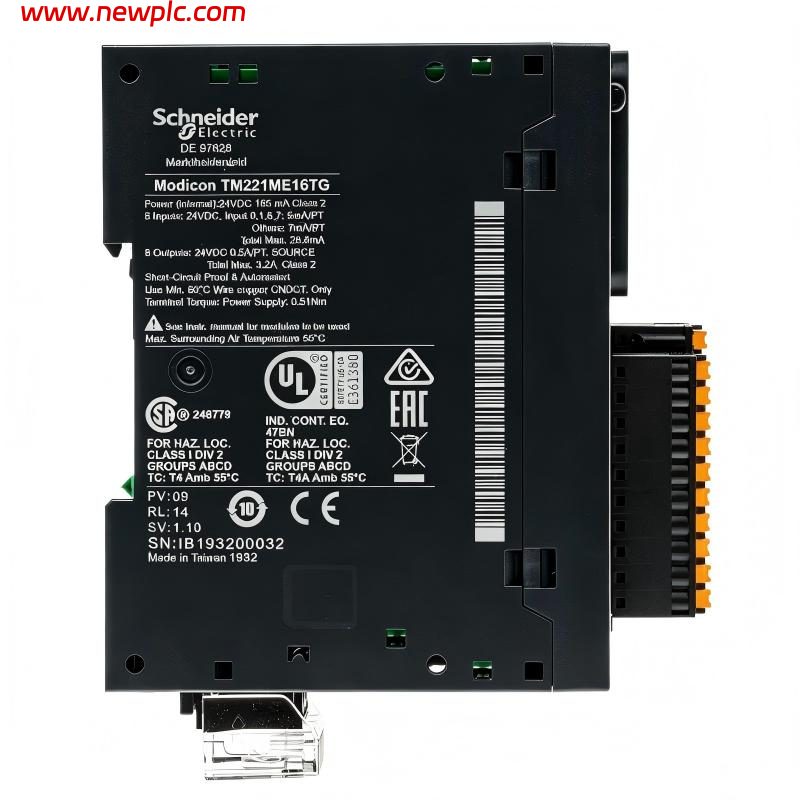 Schneider TM221ME16TG Compact Logic Controller / PLC Schneider TM221ME16TG Compact Logic Controller / PLC