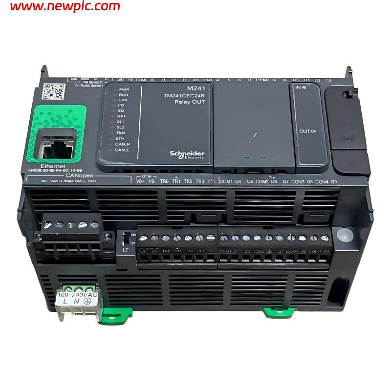 Schneider TM241CE24R Compact Logic Controller / PLC Schneider TM241CE24R Compact Logic Controller / PLC