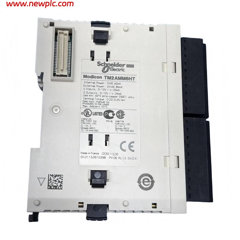 Schneider TM2AMM6HT Analog Input/Output Expansion Module Schneider TM2AMM6HT Analog Input/Output Expansion Module