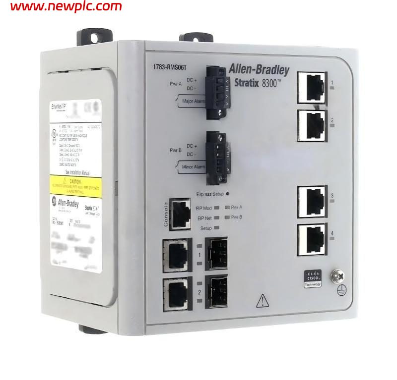 Allen Bradley 1783-RMS06T Stratix 8300 Managed Ethernet Switch Allen Bradley 1783-RMS06T Stratix 8300 Managed Ethernet Switch