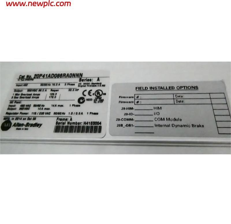 Allen-Bradley 20P41AD086RA0NNN Regenerative DC Drive Allen-Bradley 20P41AD086RA0NNN Regenerative DC Drive
