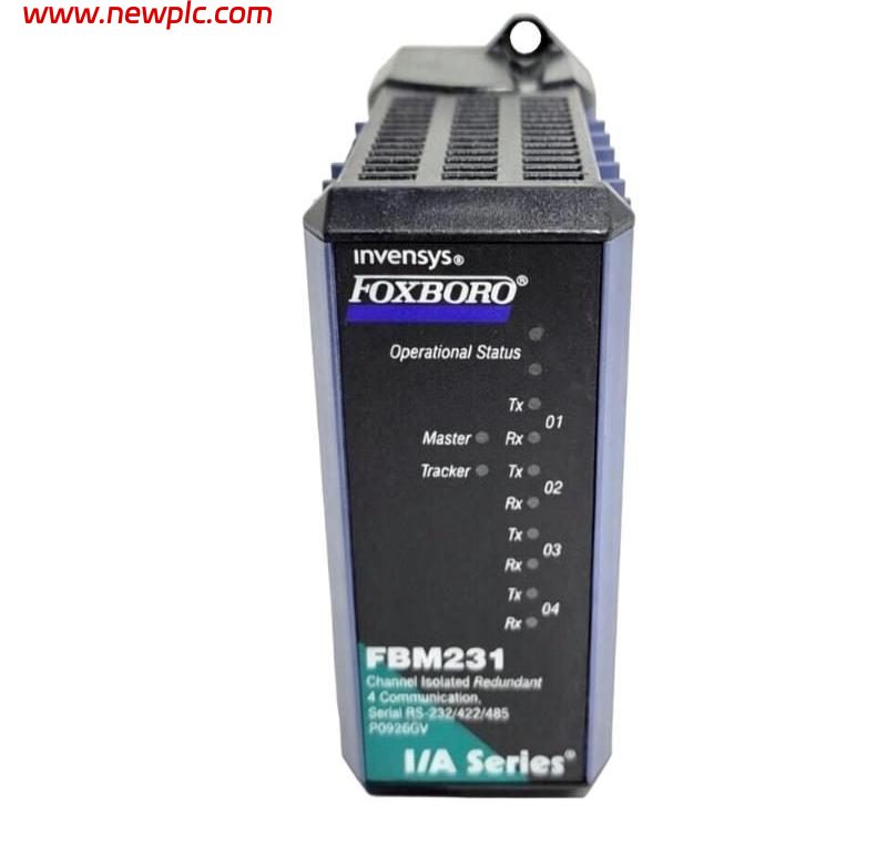 Foxboro FBM231 P0926GV Redundant Field Device System Integrator Module