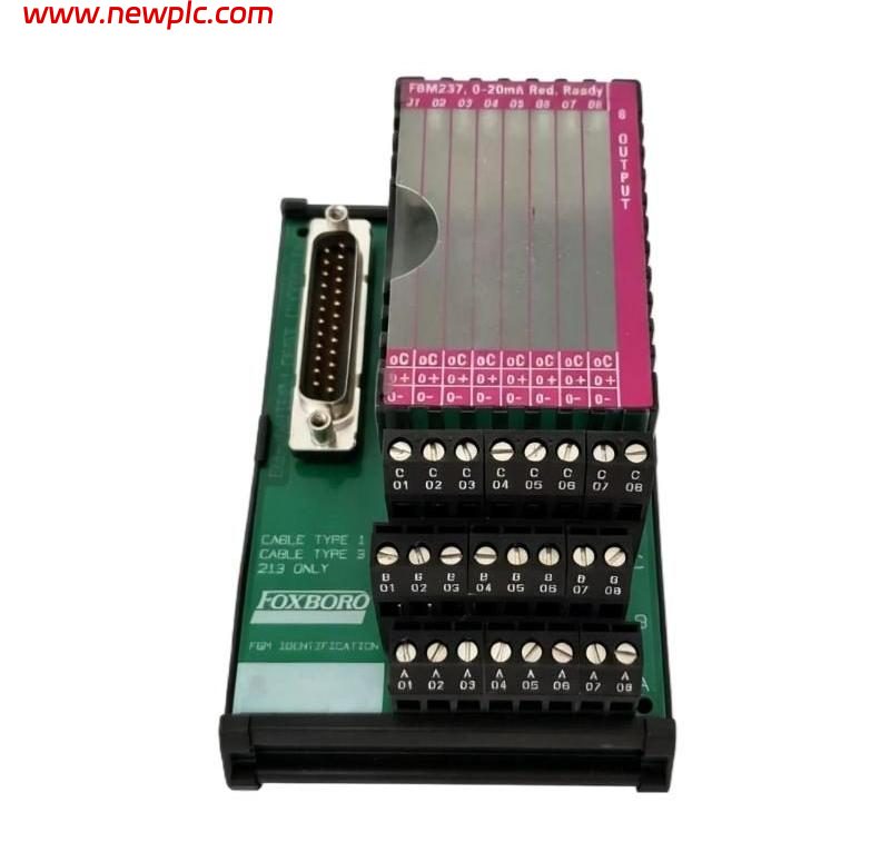 Foxboro FBM237 RH916YE Compression Termination Assembly