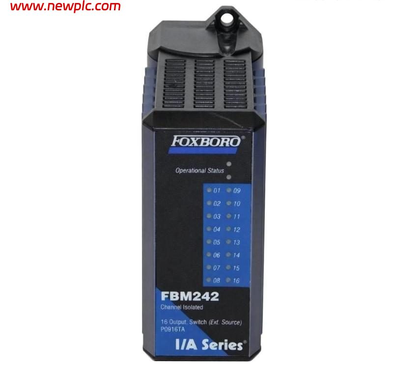 Foxboro FBM242 P0916TA Channel-Isolated External-Source Discrete Output Module