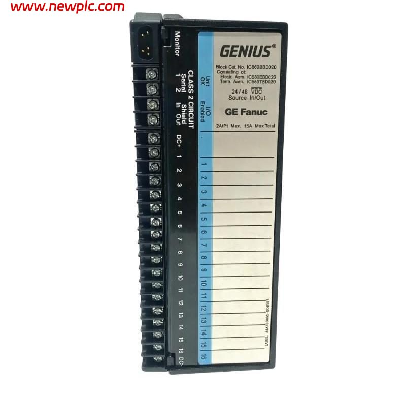 GE IC660EBD020X Genius I/O Electronic Assembly