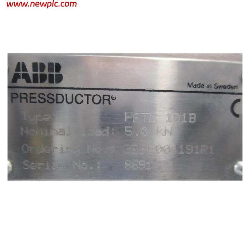 ABB PFCL 101B 3BSE004191R1 Load Cell ABB PFCL 101B 3BSE004191R1 Load Cell