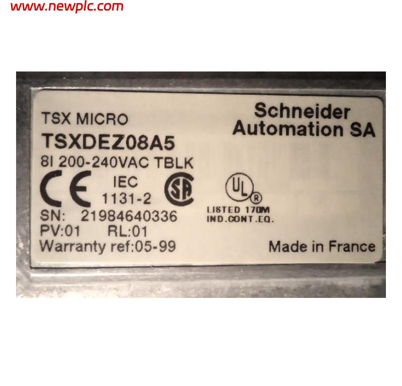 Schneider TSXDEZ08A5 Modicon TSX Micro Schneider TSXDEZ08A5 Modicon TSX Micro