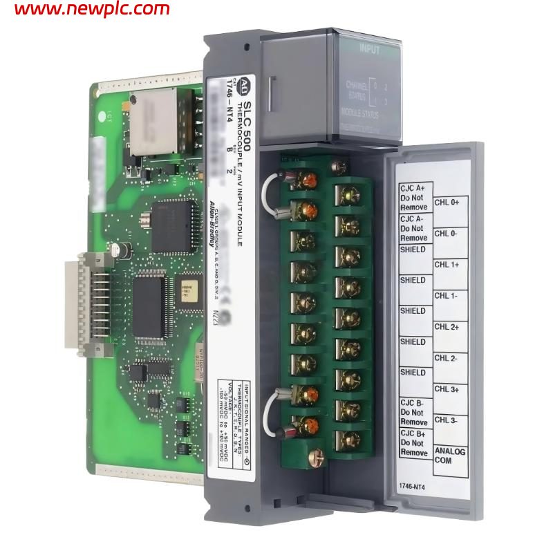 Allen Bradley 1746-NT4/B SLC 500 4-Channel Thermocouple/mV Analog Input Module