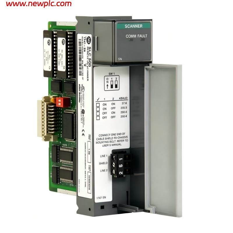 Allen Bradley 1747-SN/B SLC 500 Remote I/O Scanner Module Allen Bradley 1747-SN/B SLC 500 Remote I/O Scanner Module