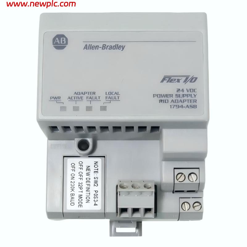 Allen Bradley 1794-ASB/E FLEX I/O Remote I/O Adapter Module Allen Bradley 1794-ASB/E FLEX I/O Remote I/O Adapter Module