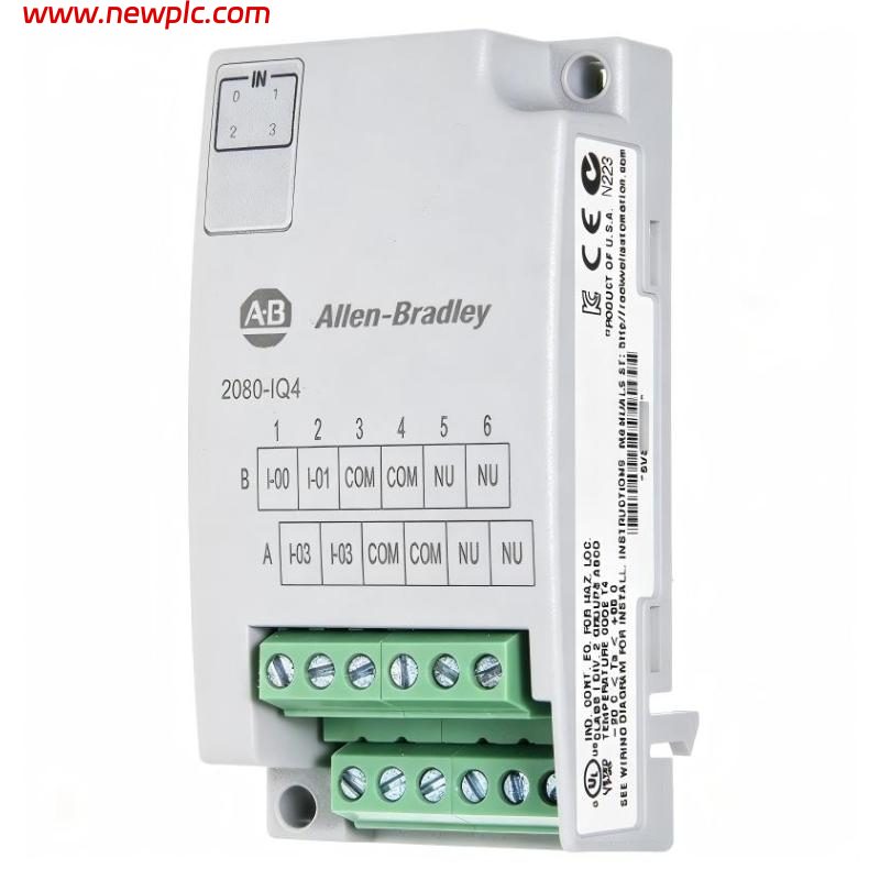 Allen Bradley 2080-IQ4 Micro800 4-Point IEC Digital Input Module