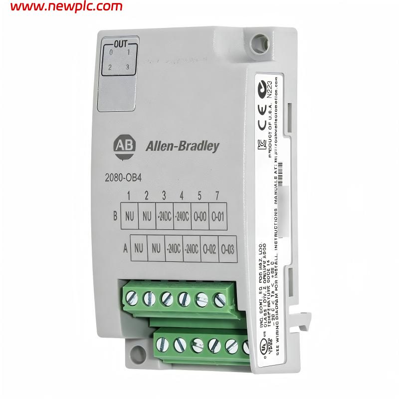 Allen Bradley 2080-OB4 Micro800 4-Point Digital Output Module
