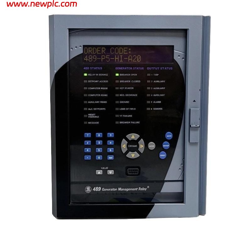 GE 489-P5-HI-A20-T Generator Management Relay
