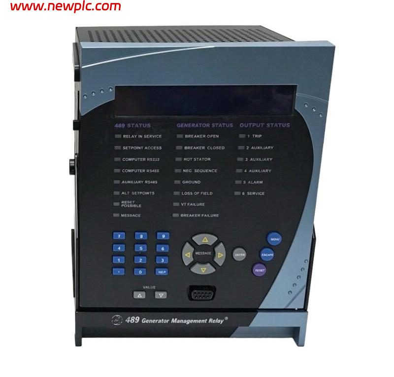 GE SR489-CASE SR489-P1-HI-A20-E Generator Management Relay