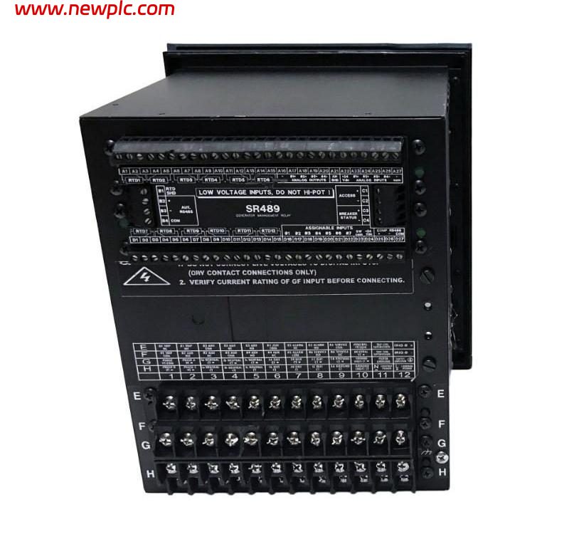 GE SR489-CASE SR489-P1-HI-A20-E Generator Management Relay