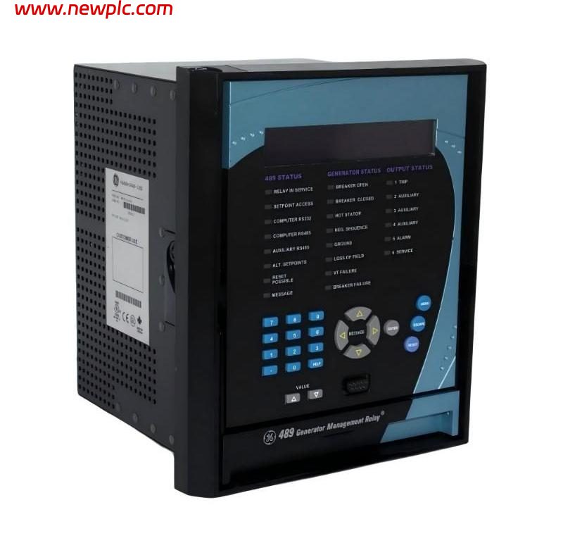 GE SR489-CASE SR489-P1-LO-A20 Generator Management Relay