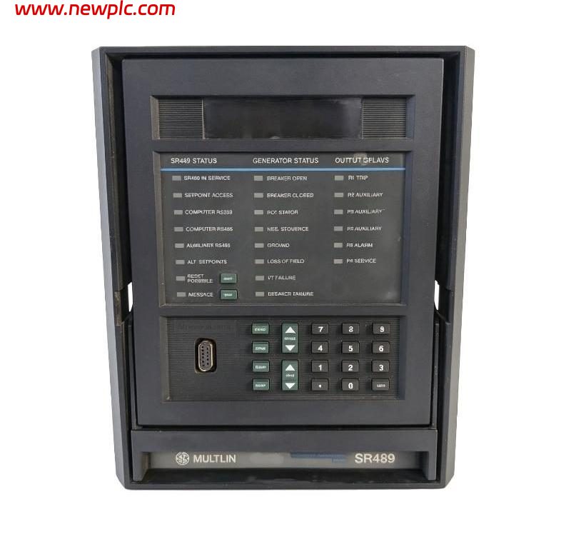 GE SR489-P5-HI-A20 Generator Management Relay
